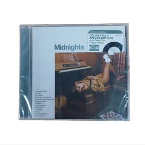 Taylor Swift NIP NWT Midnights Jade Green Edition CD